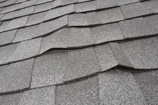 roof damaged by wind